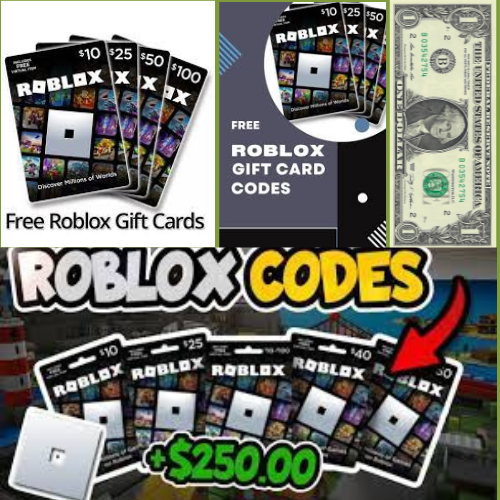 New Roblox Free Gift Card Codes-2024