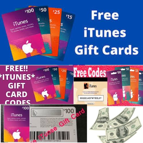 New iTunes Free Gift Card Codes-2024
