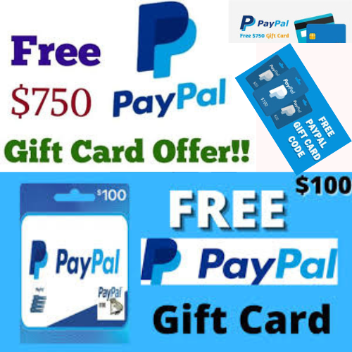 New PayPal Free Gift Card Codes-2024